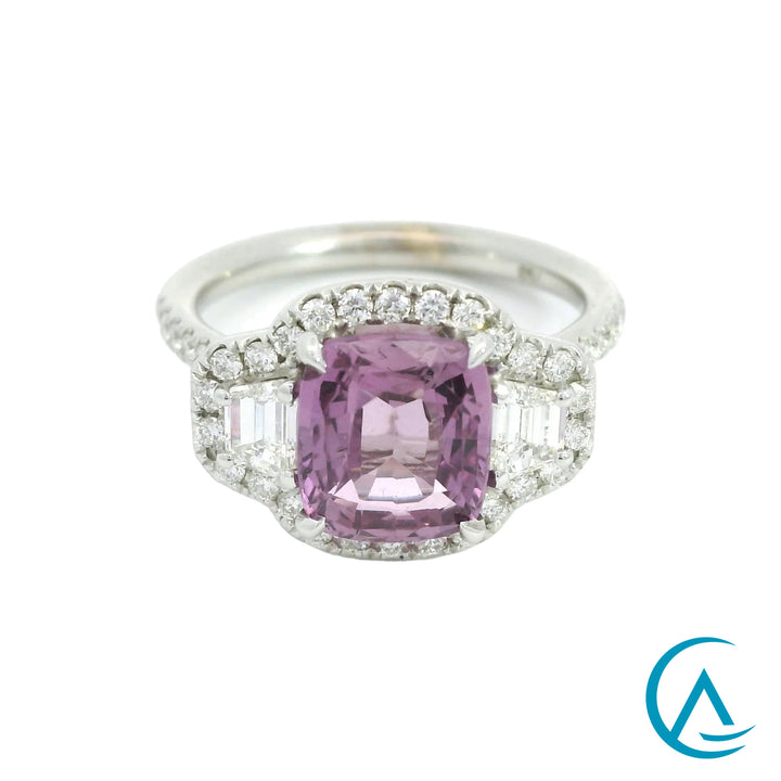 Sapphire Diamond Ring