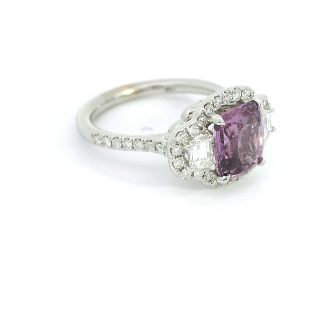 Sapphire Diamond Ring