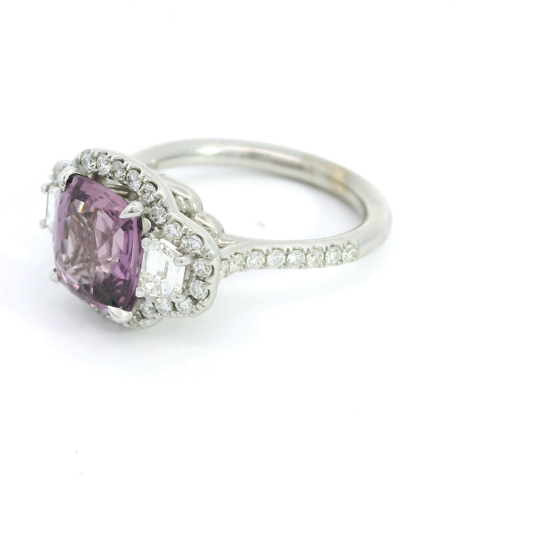 Sapphire Diamond Ring